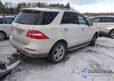 2013 Mercedes-Benz Ml 350 4Matic из США, поврежденный, VIN 4JGDA5HB5DA174224